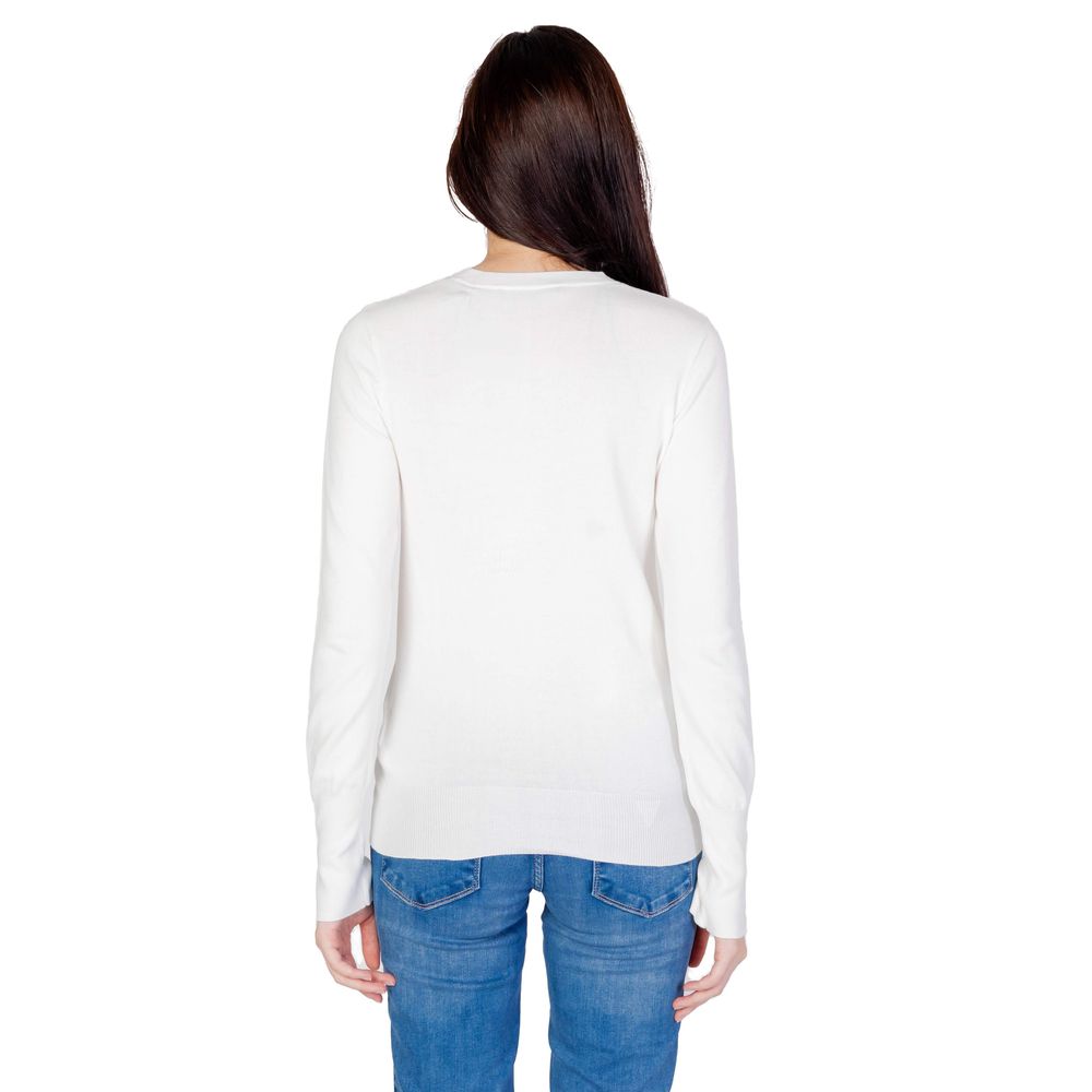 Guess White Cotton Sweatshirt - Image 2