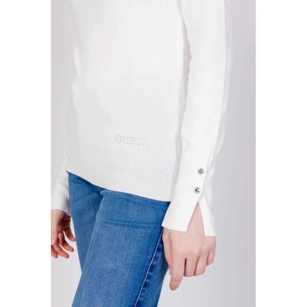 Guess White Cotton Sweatshirt - Image 4