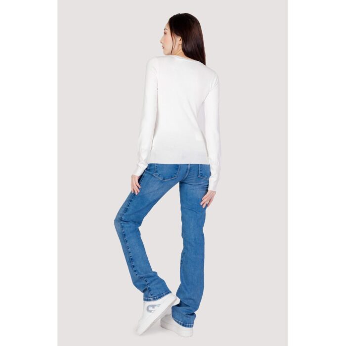 Guess White Cotton Tops & T-Shirt - Image 5