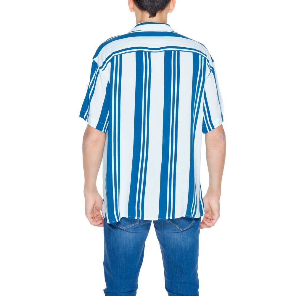 Jack Jones Blue Viscose Shortsleeve - Image 2