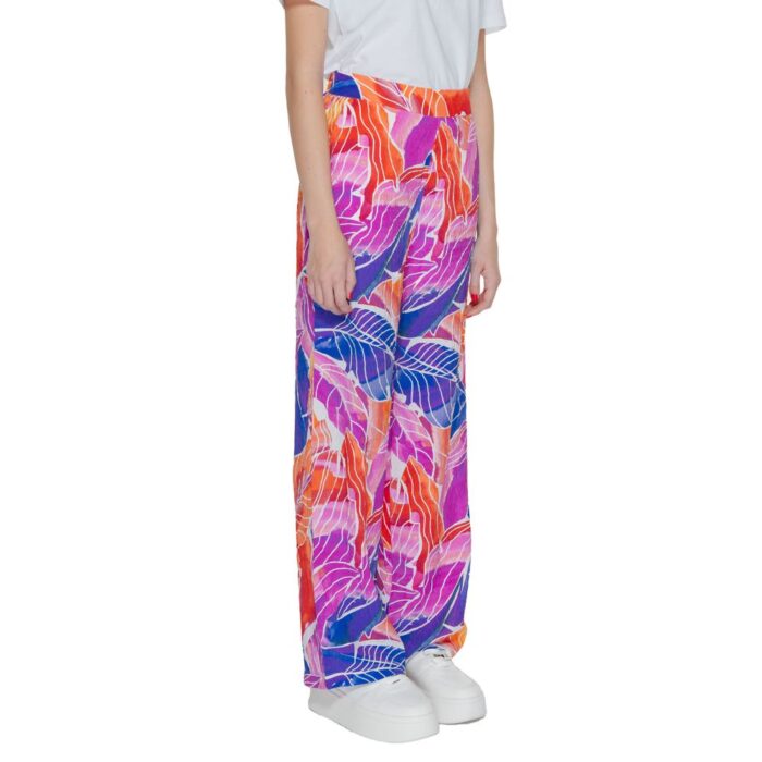 Vila Clothes Multicolor Viscose Jeans & Pant - Image 4
