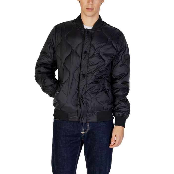 Gianni Lupo Black Polyamide Jacket - Image 5