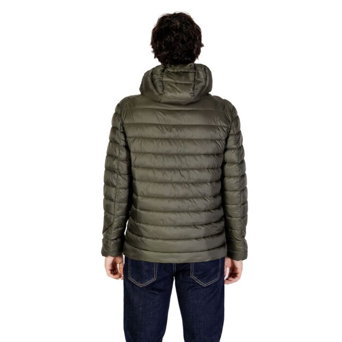 Gianni Lupo Green Polyamide Jacket - Image 2