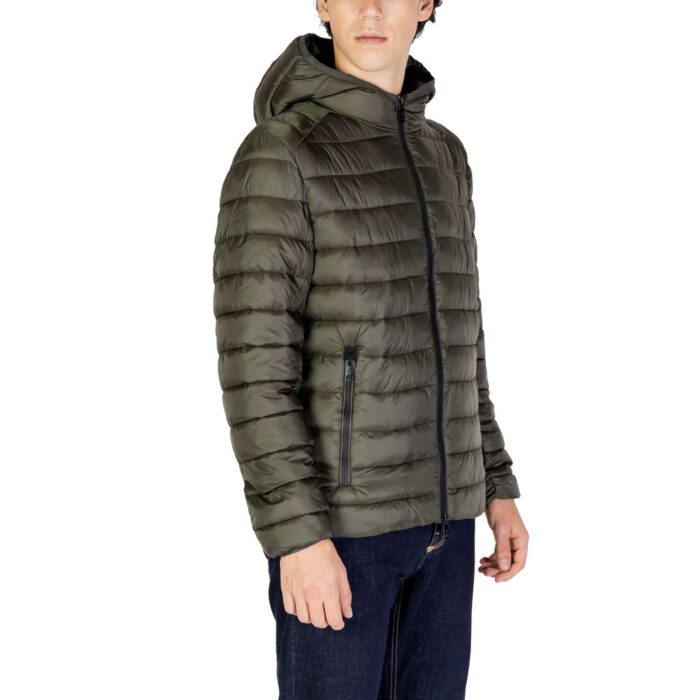 Gianni Lupo Green Polyamide Jacket - Image 4