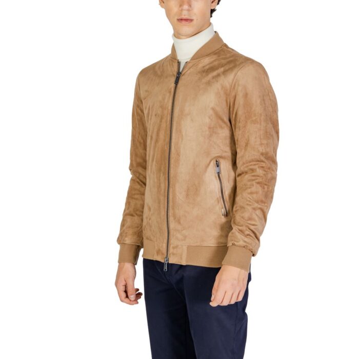 Gianni Lupo Beige Polyester Jacket - Image 3