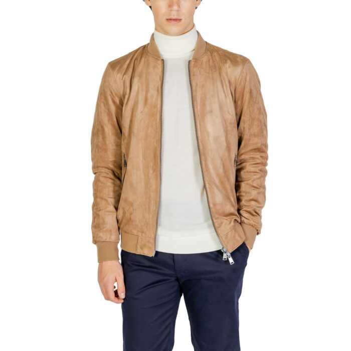 Gianni Lupo Beige Polyester Jacket - Image 5