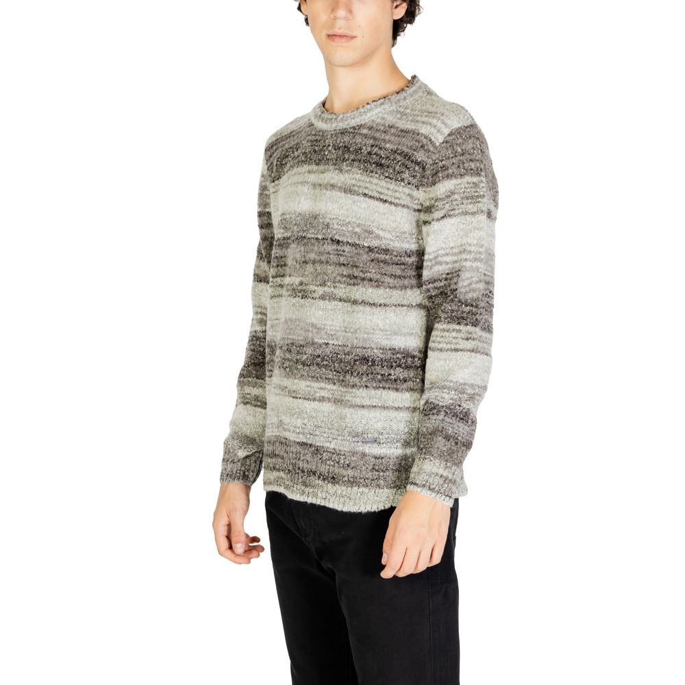 Gianni Lupo Gray Polyacrylic Sweatshirt - Image 3