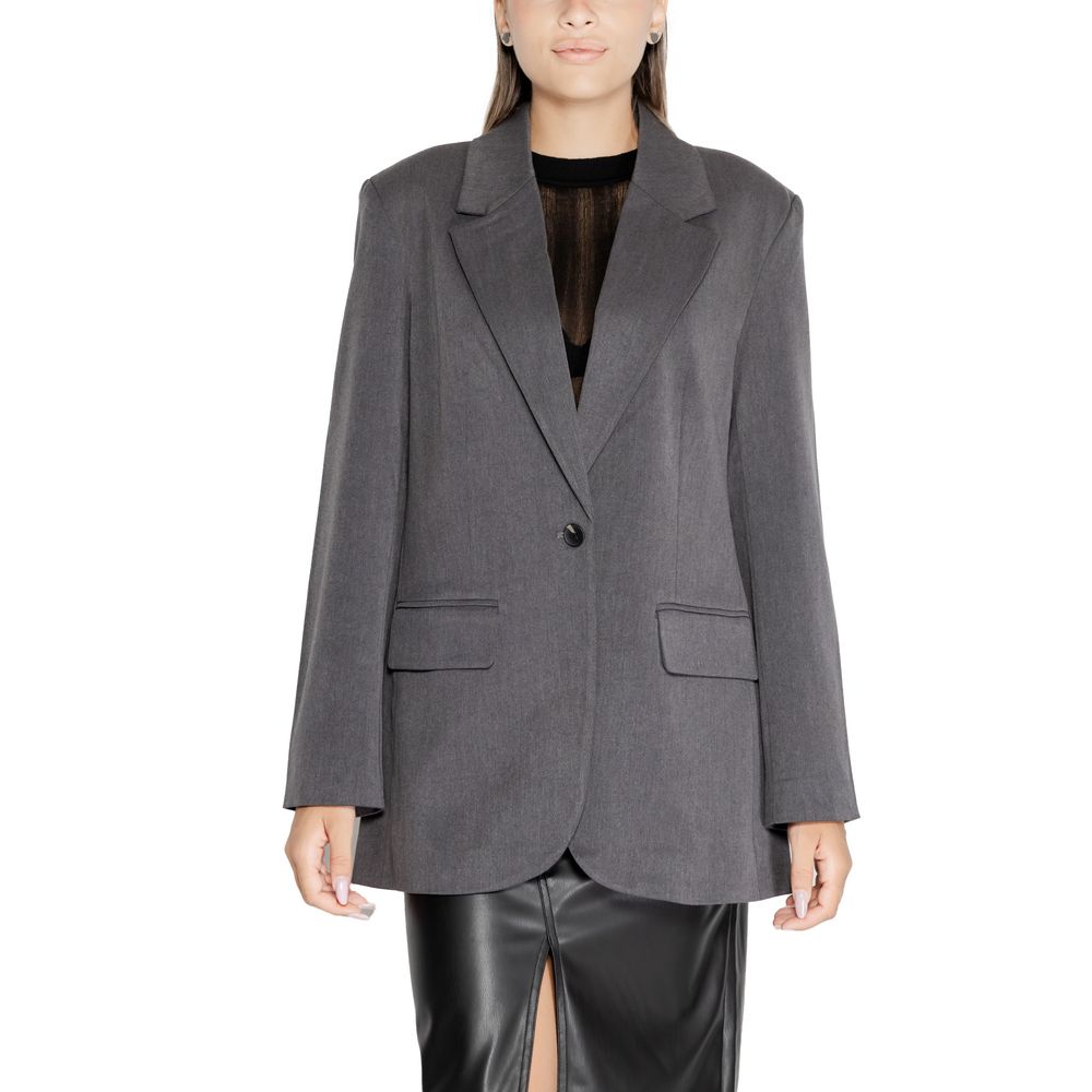 Only Gray Recycled Polyester Blazer