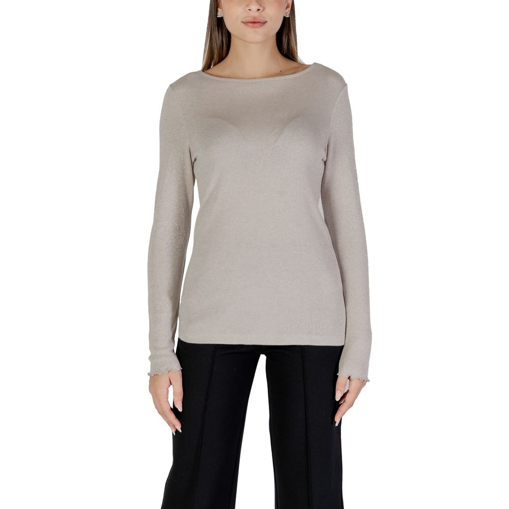 Street One Beige Viscose Long Sleeve