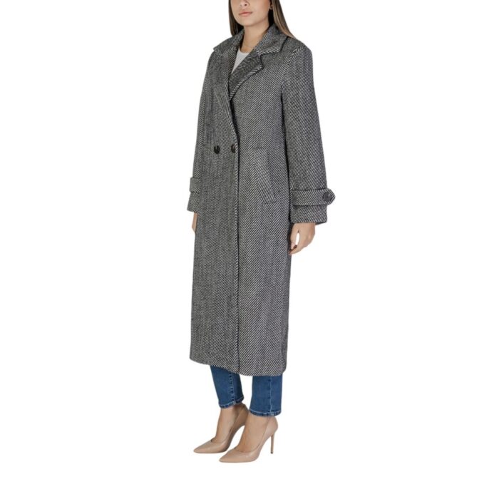 Vila Clothes Black Polyester Jackets & Coat - Image 2