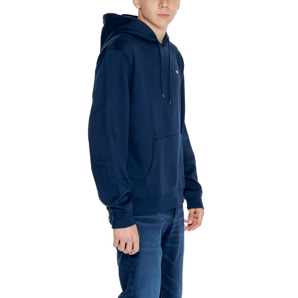 Tommy Hilfiger Jeans Blue Recycled Cotton Hoody - Image 4