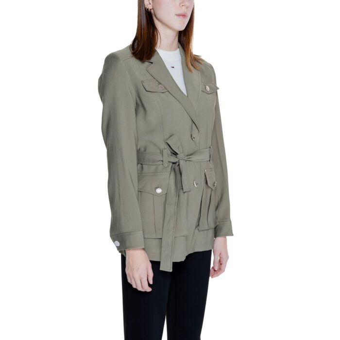 Morgan De Toi Green Viscose Suits & Blazer - Image 3