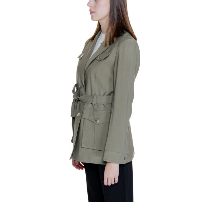 Morgan De Toi Green Viscose Suits & Blazer - Image 4