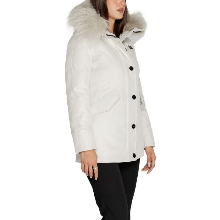 Blauer White Polyester Jackets & Coat - Image 4