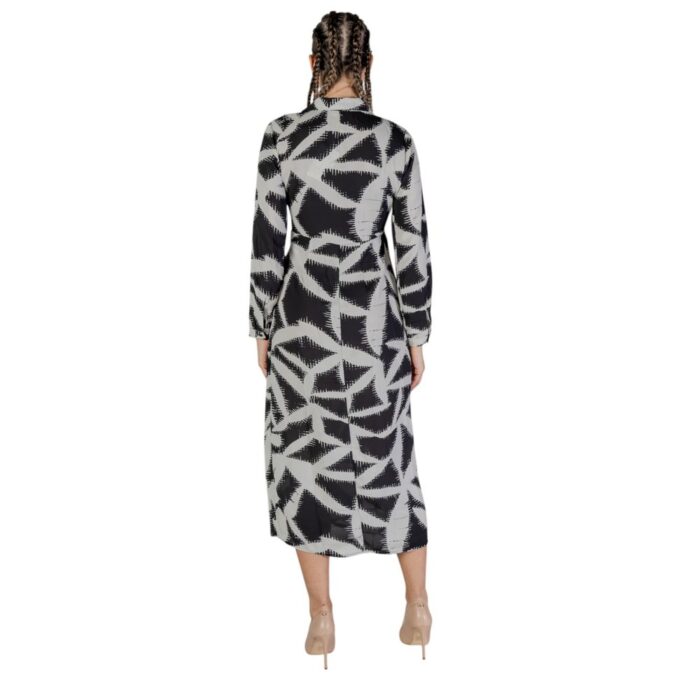 Jacqueline De Yong Black Recycled Polyester Dress - Image 4