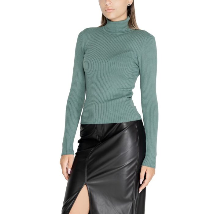 Jacqueline De Yong Turquoise Viscose Tops & T-Shirt - Image 3