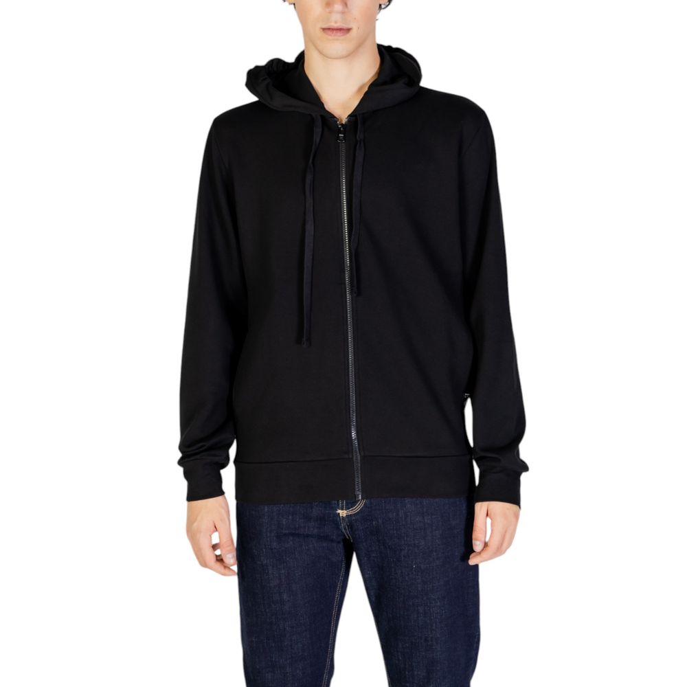 Emporio Armani Underwear Black Polyester Hoody - Image 2