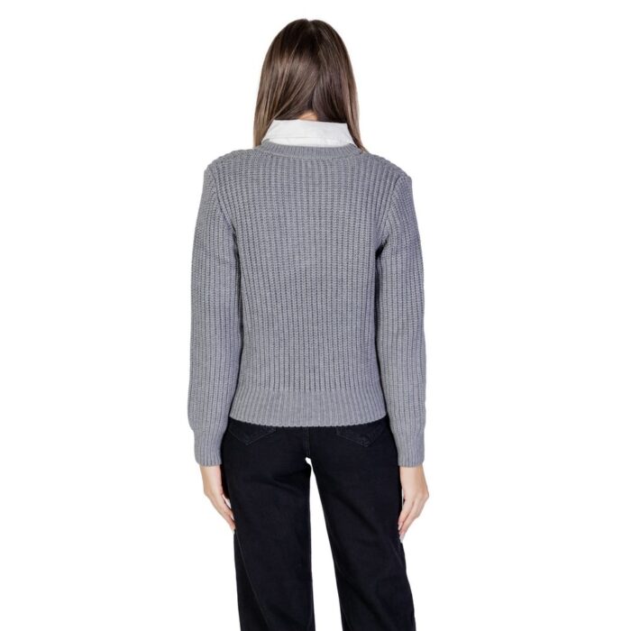 Morgan De Toi Gray Viscose Sweater - Image 2