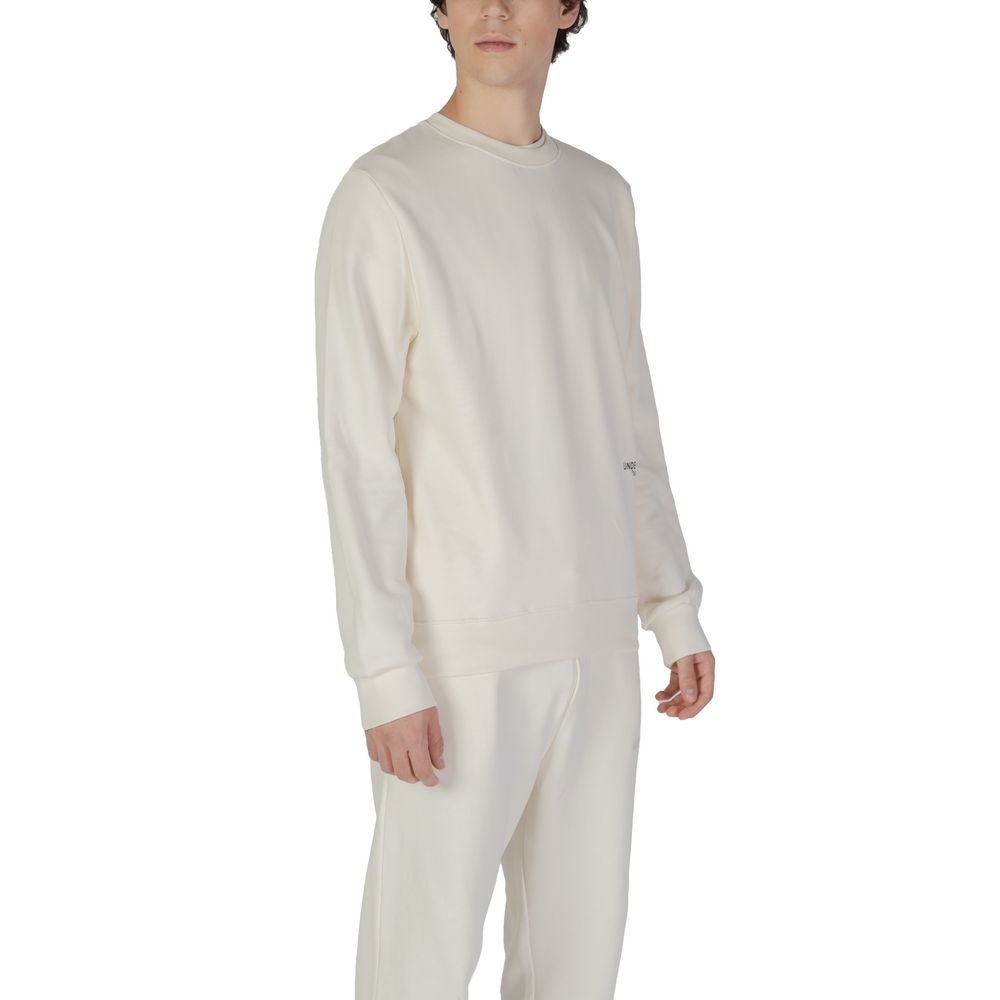 Underclub Cream Cotton Sweatshirt - Image 4