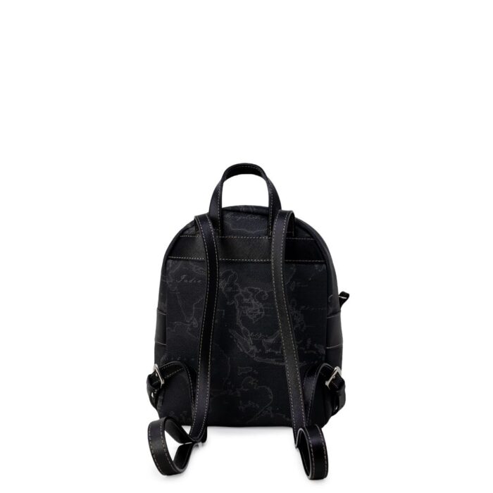 Alviero Martini Prima Classe Black Leather Backpack - Image 2
