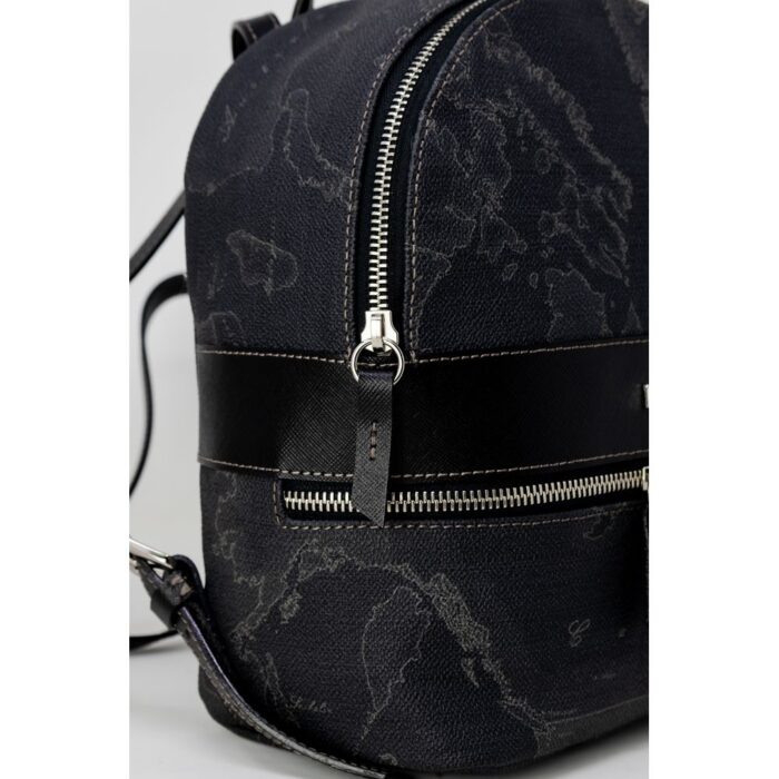 Alviero Martini Prima Classe Black Leather Backpack - Image 4