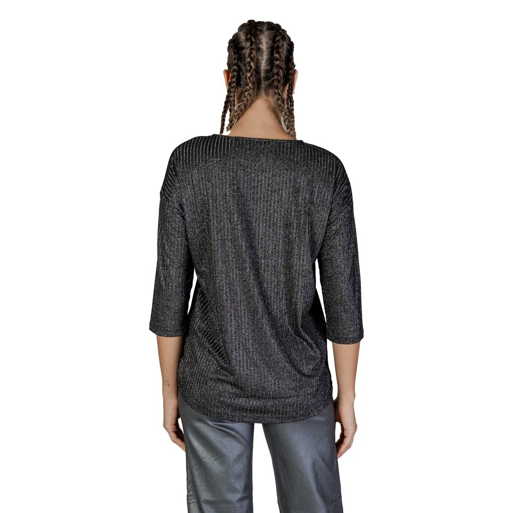 Vero Moda Bicolor Recycled Polyester Long Sleeve T-Shirt - Image 2