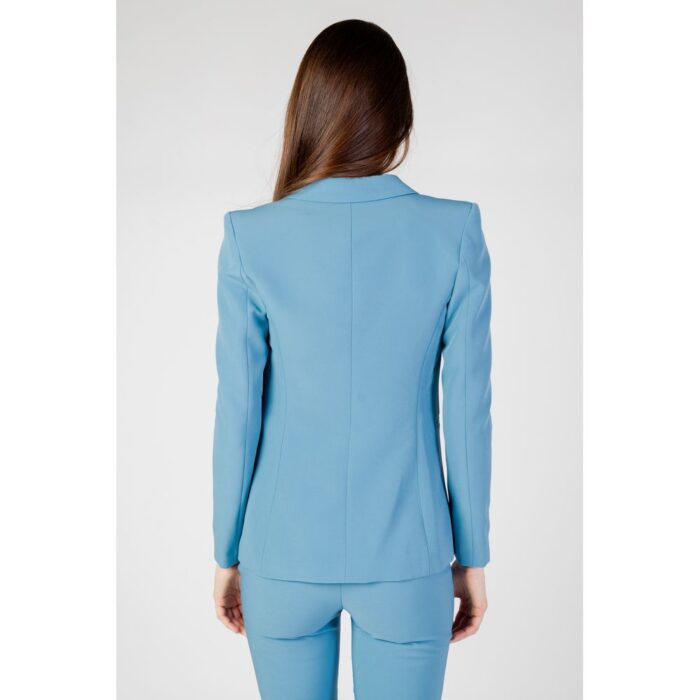 Rinascimento Turquoise Polyester Suits & Blazer - Image 4