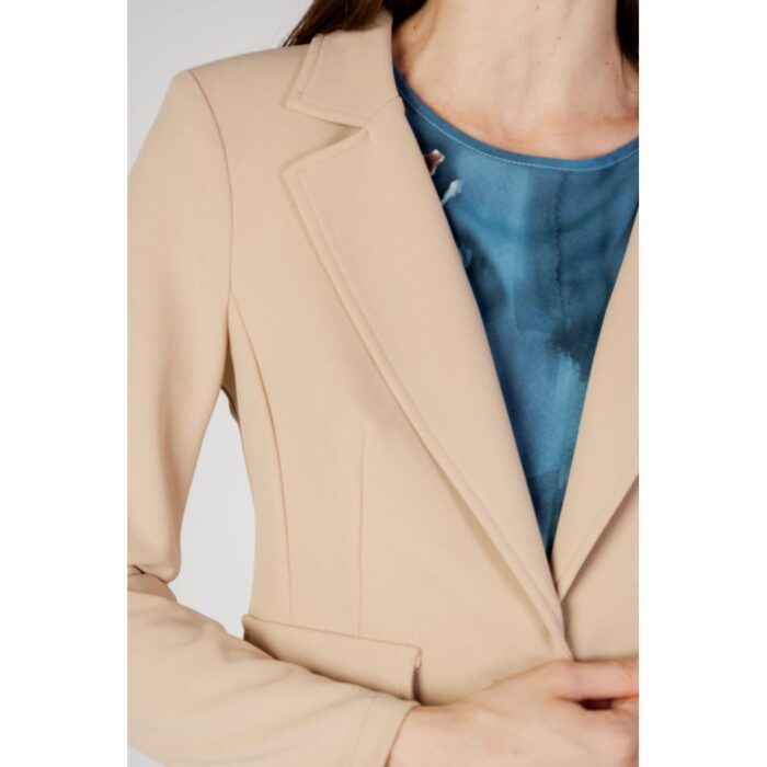 Rinascimento Beige Polyester Suits & Blazer - Image 3
