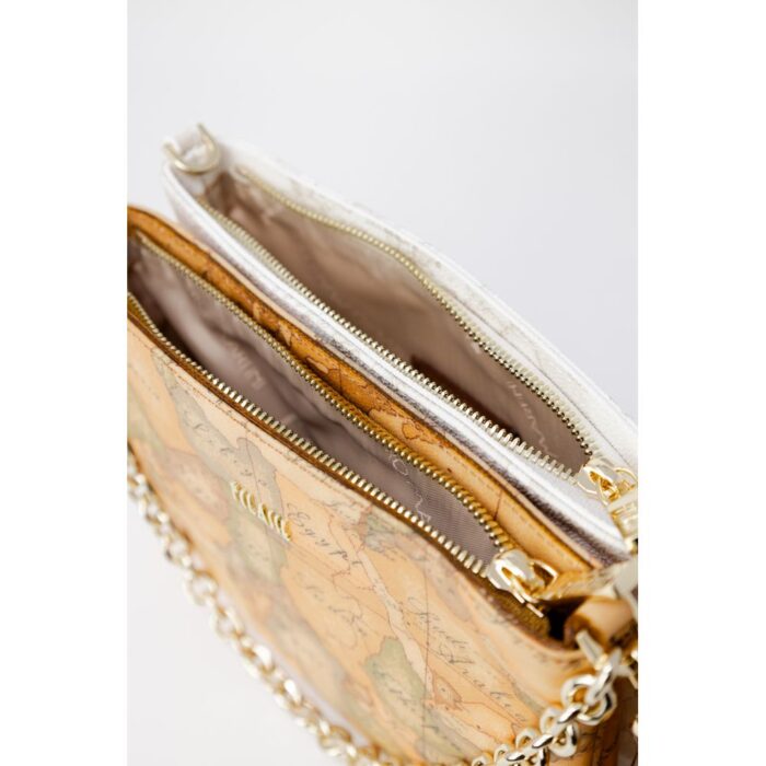 Alviero Martini Prima Classe Beige Leather Handbag - Image 3