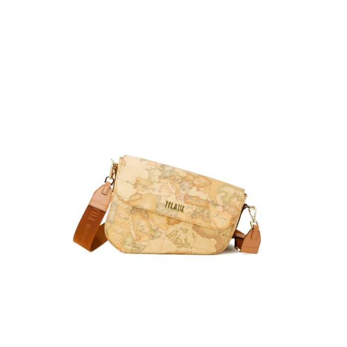 Alviero Martini Prima Classe Beige Leather Handbag - Image 4