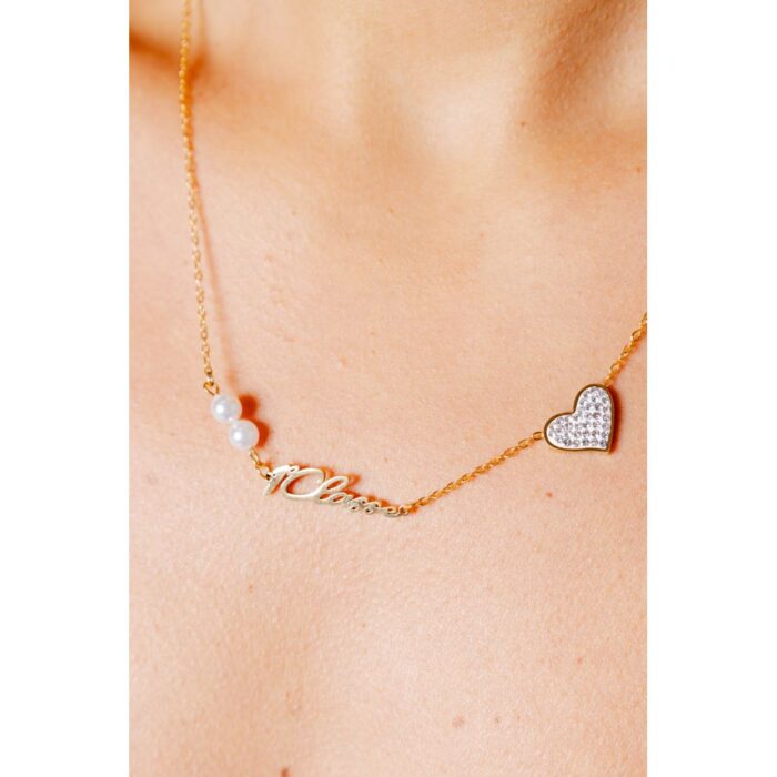 Alviero Martini Prima Classe Gold Stainless Steel Necklace - Image 3