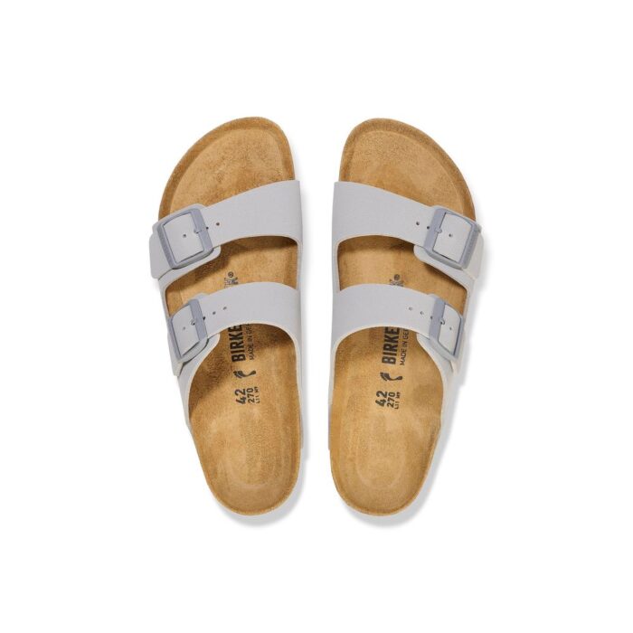 Birkenstock Gray Viscose Sandal - Image 3