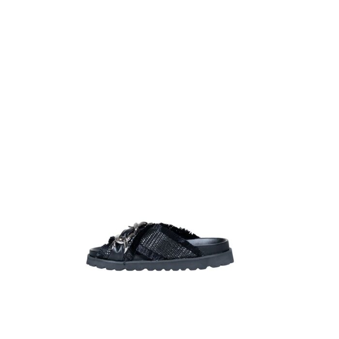 Cult Black Polyethylene Sandal - Image 2