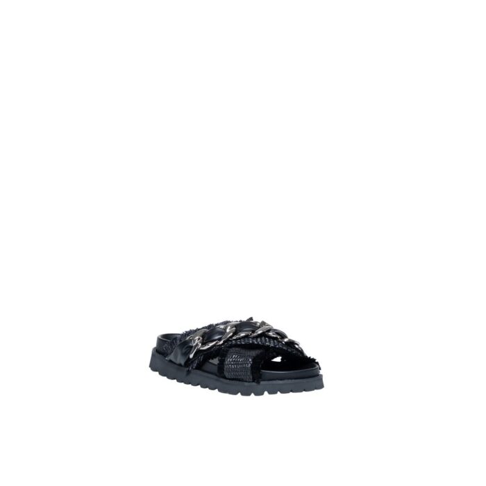 Cult Black Polyethylene Sandal - Image 3