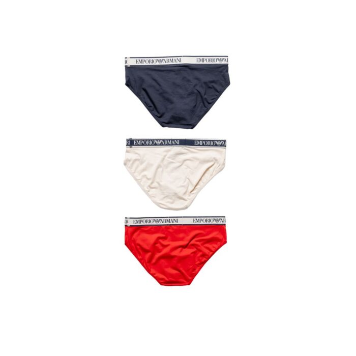 Emporio Armani Underwear Red Cotton Underwear - Image 3