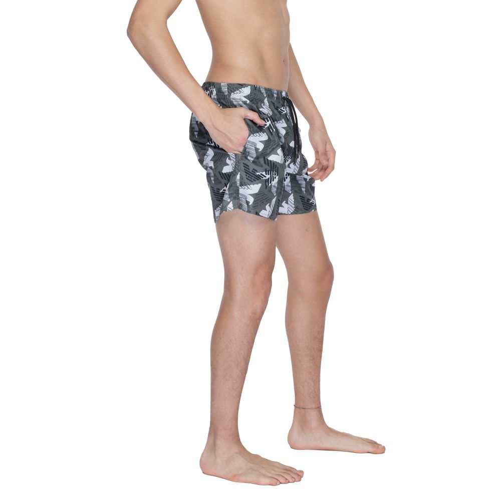 Emporio Armani Underwear Black Polyester Swimwear - Image 4