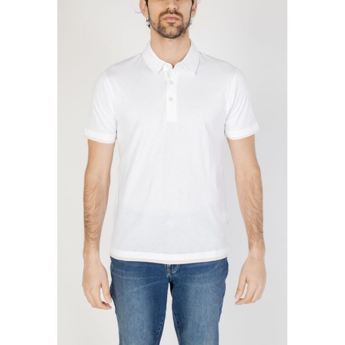 Hamaki-Ho White Cotton Polo Shirt - Image 5