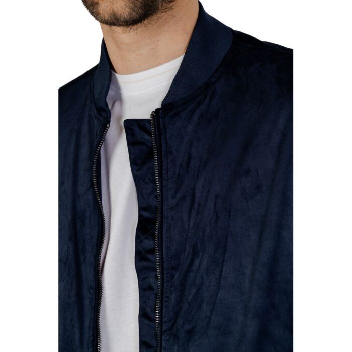 Hamaki-Ho Blue Polyester Jacket - Image 3