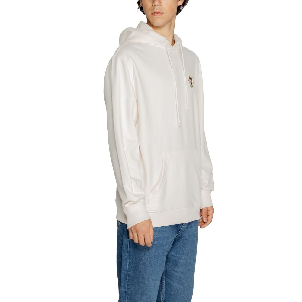 Tommy Hilfiger Jeans White Cotton Hoodie - Image 4