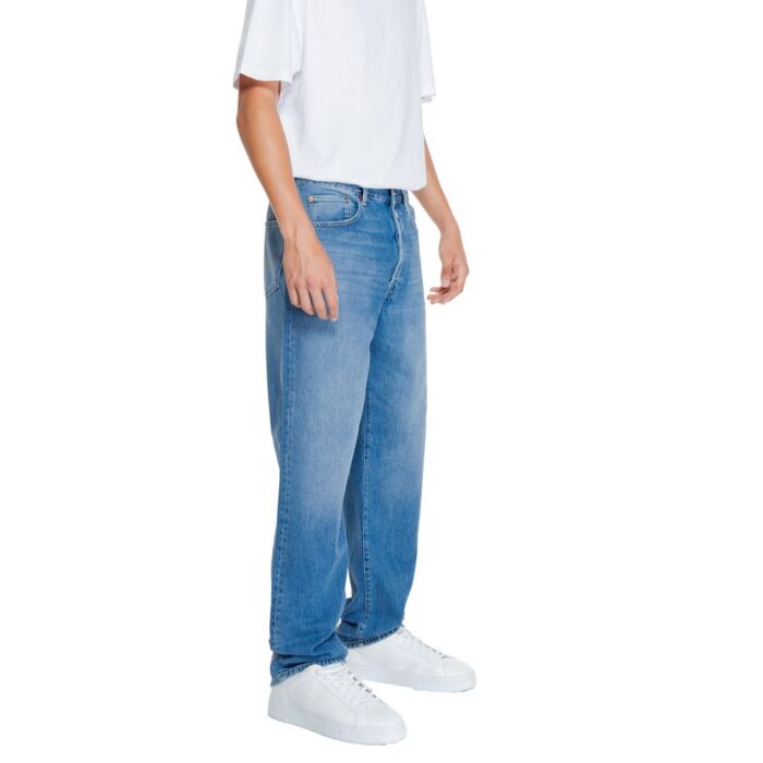 Replay Blue Cotton Jeans & Pant - Image 4