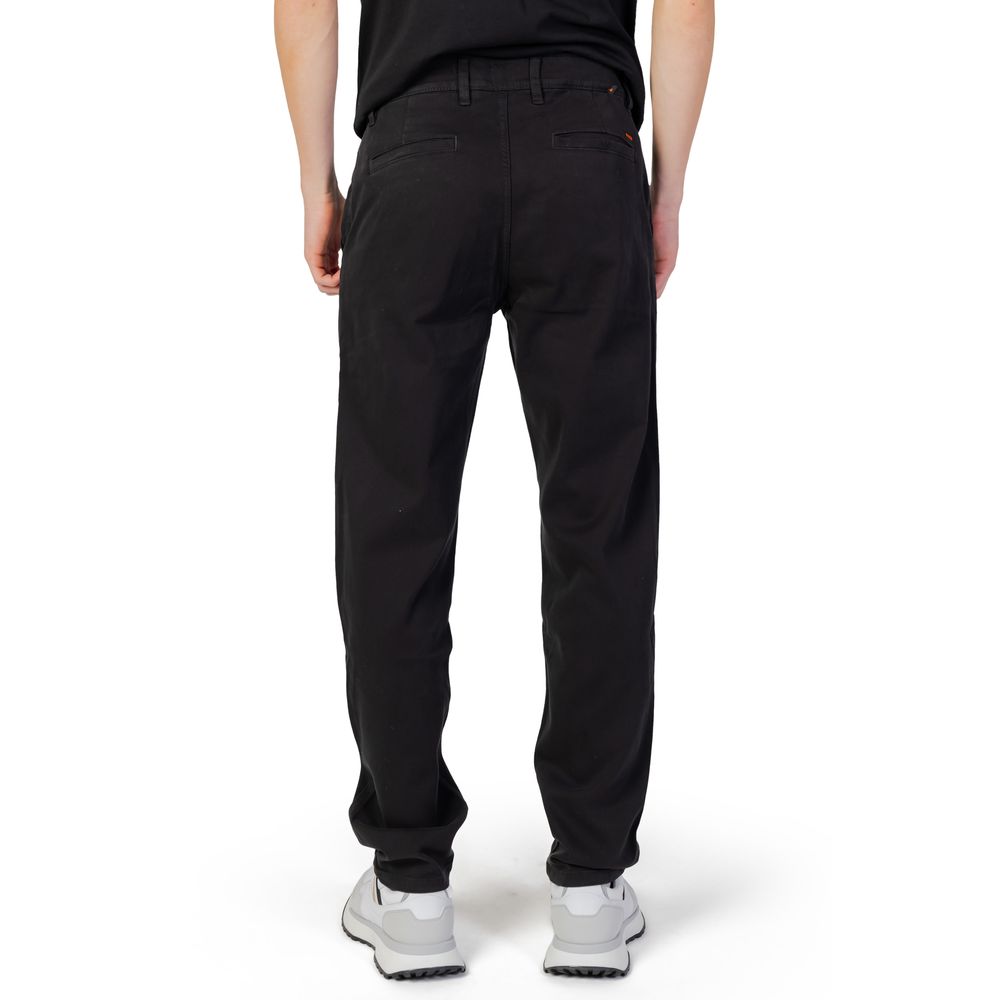 Hugo Boss Black Cotton Chino Pants - Image 4