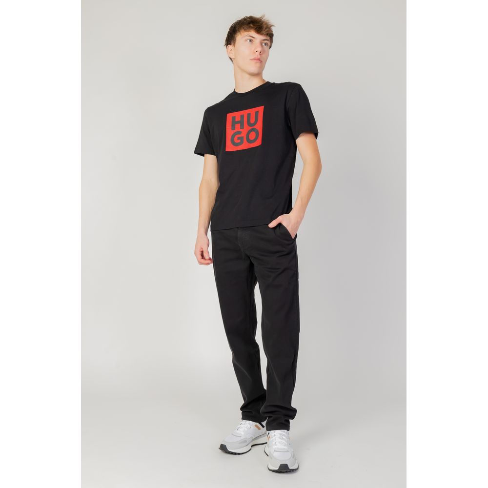 Hugo Boss Black Cotton Chino Pants - Image 5