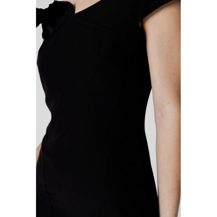 Sandro Ferrone Black Polyester Dress - Image 5