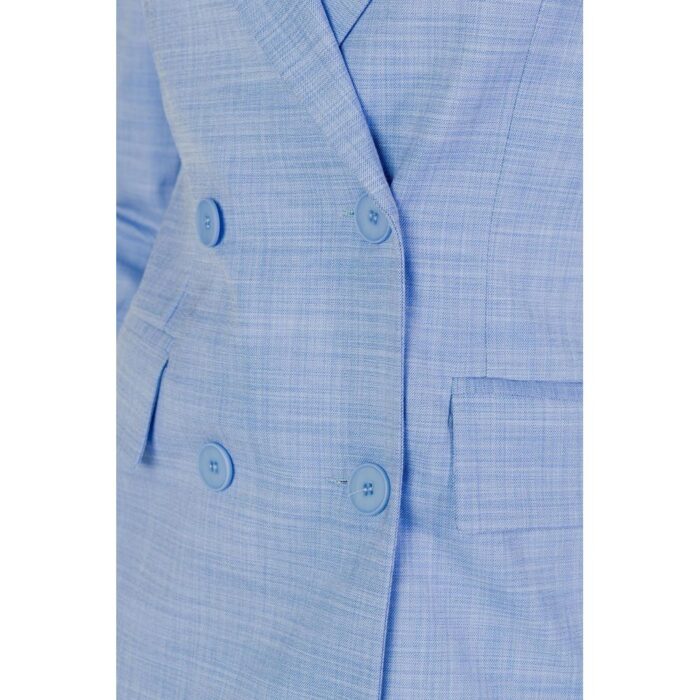 Sandro Ferrone Blue Viscose Suits & Blazer - Image 3