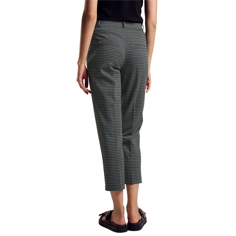 Street One Green Polyester Chino Pants - Image 3