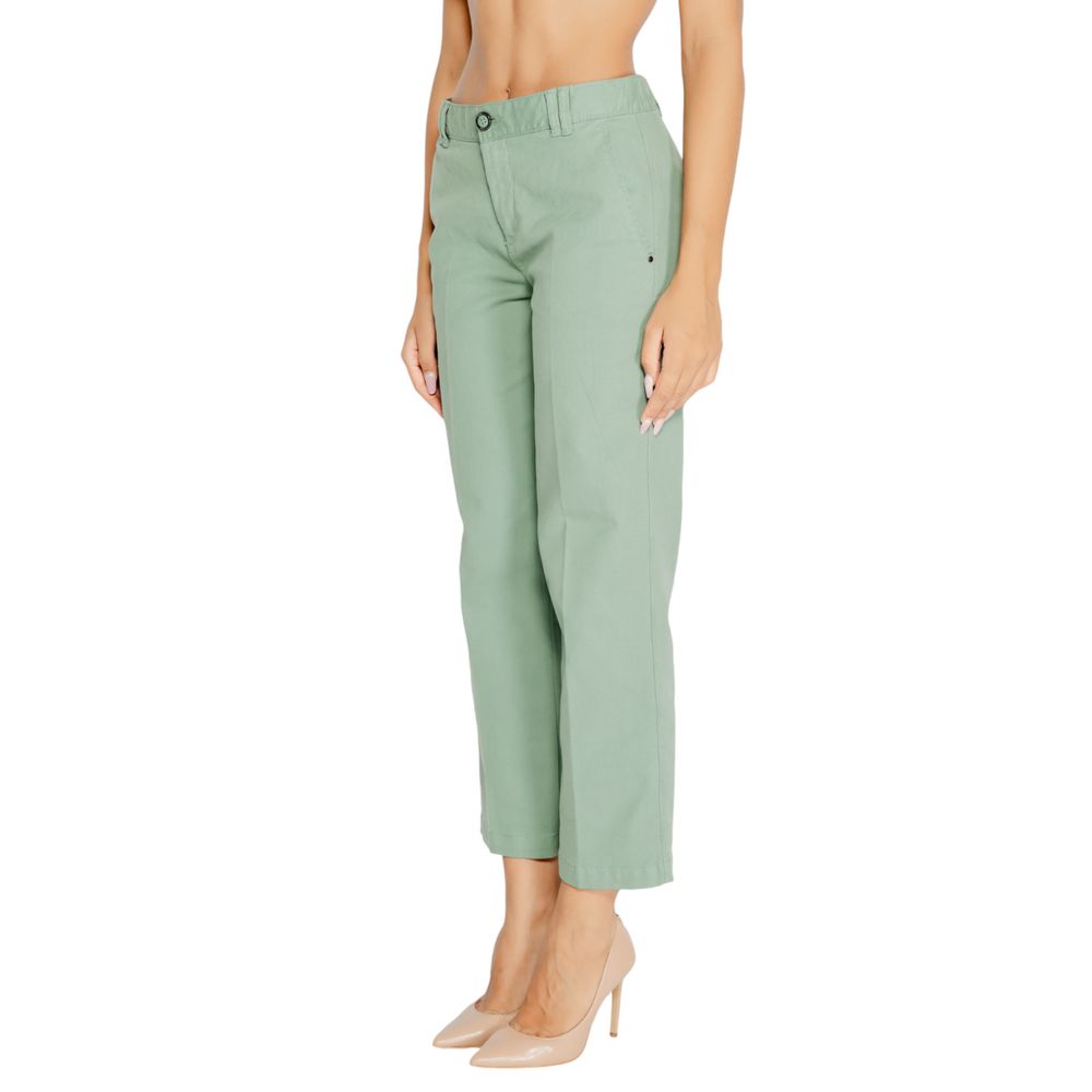 Street One Turquoise Cotton Chino Pants - Image 2