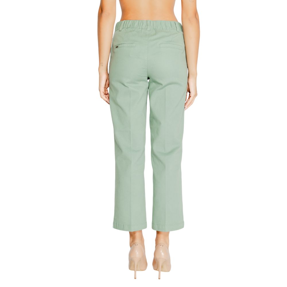 Street One Turquoise Cotton Chino Pants - Image 3