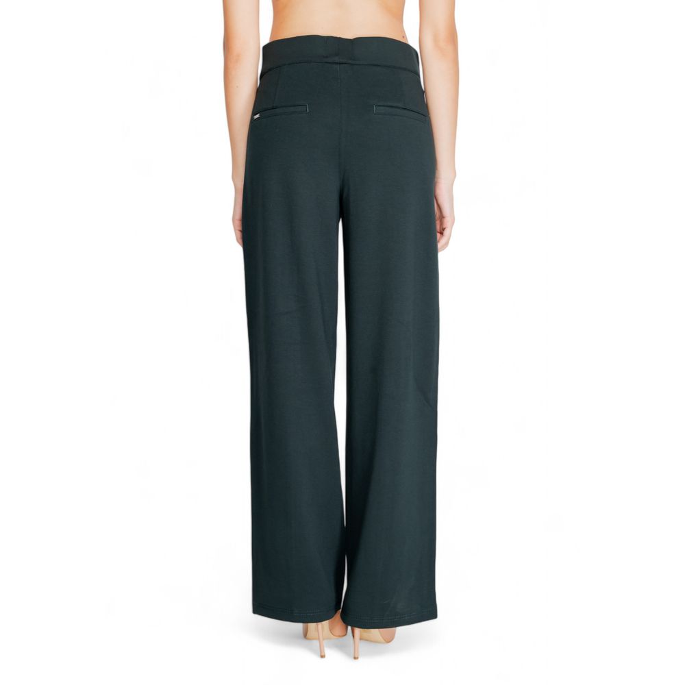 Street One Green Viscose Flared Pants - Image 2