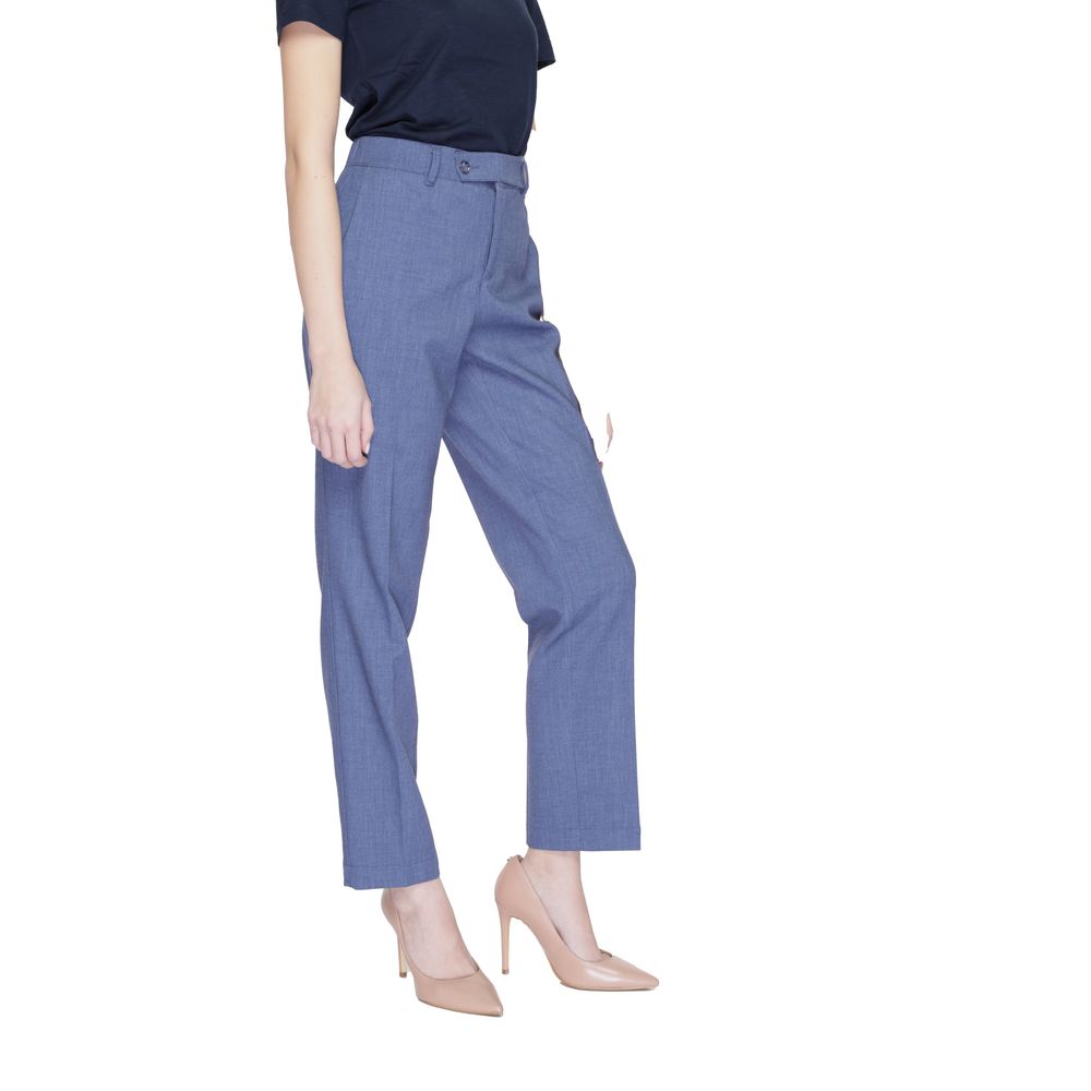 Street One Blue Polyester Pant - Image 4