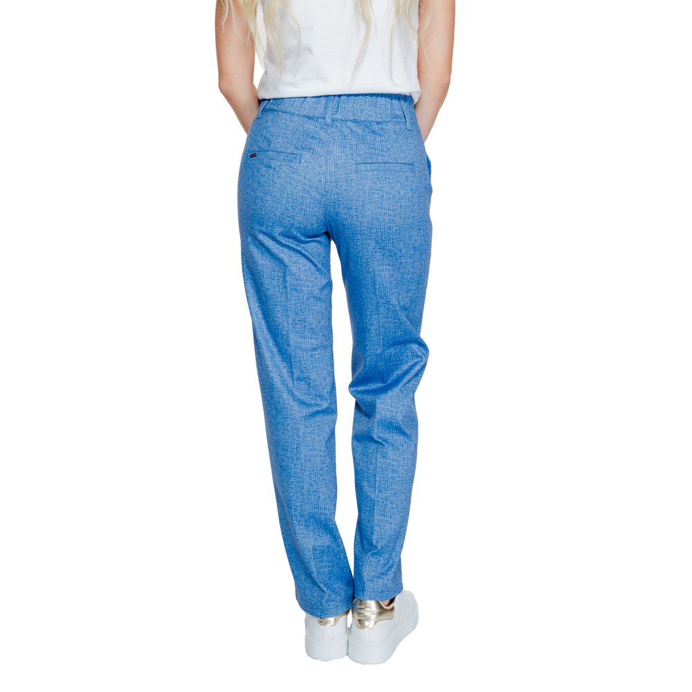 Street One Blue Polyester Pant - Image 2
